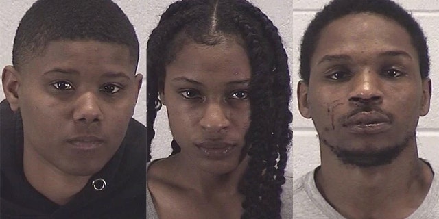 From left to right, Jennifer Taylor, Sheba Taylor and Paul Sherrod.