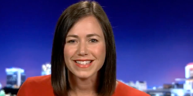 Republican Alabama Senate candidate Katie Britt speaks to "Fox & Friends" on June 10, 2021. The Republican PAC Winning for Women is endorsing Britt Monday.