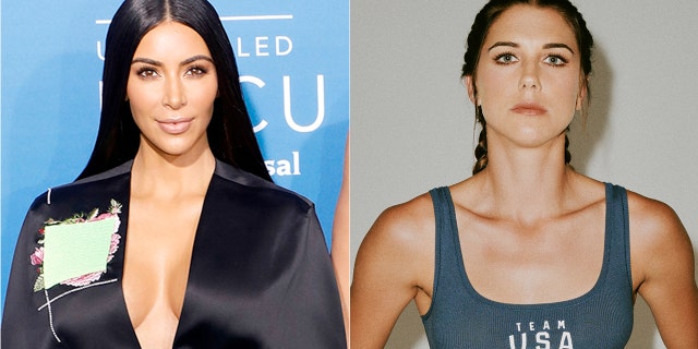 Kim Kardashian has done a number of Skims photoshoots, including one with the Olympic athletes.