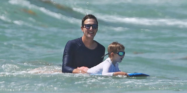 The Kushner boys' outing comes after a source dished to Fox News that Kushner and his wife are