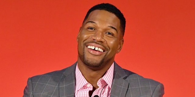 Michael Strahan has become a popular television personality that might host the ‘Bach’ franchise.  (Photo by Slaven Vlasic/Getty Images for Advertising Week New York)