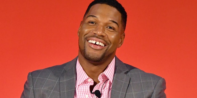 Michael Strahan has become a popular television personality that might host the ‘Bach’ franchise.  (Photo by Slaven Vlasic/Getty Images for Advertising Week New York)