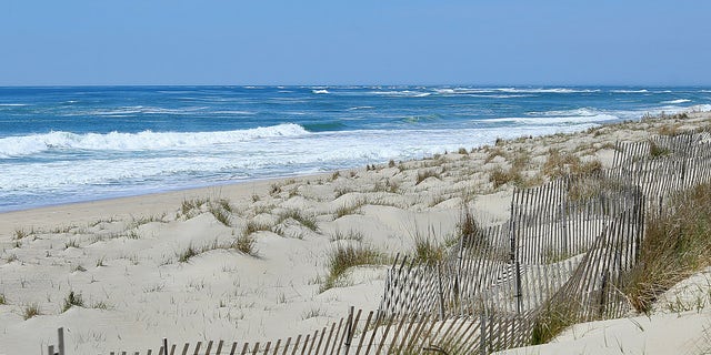 A view of Madaket Beach on April 25, 2020 in Nantucket, Massachusetts. The local government is discouraging visitors and seasonal residents from coming to the island due to the COVID-19 (coronavirus) pandemic. Nantucket Cottage Hospital has just 14 beds, and has tested 10 positive cases on the island so far.