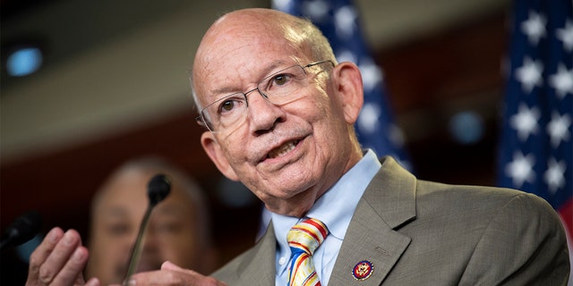 Rep. Peter DeFazio speaks during a news conference in Washington on June 30, 2021. (Caroline Brehman/CQ-Roll Call, Inc via Getty Images)