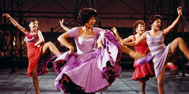 Rita Moreno performs "America" in "West Side Story."