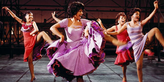 Rita Moreno performs "America" in "West Side Story."