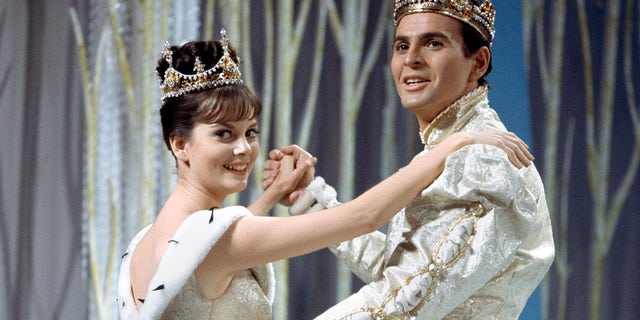 Damon also played as the prince in 'Cinderella' opposite Lesley Ann Warren.  (Photo by CBS via Getty Images)