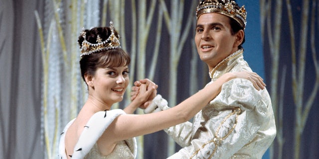 Damon also played as the prince in 'Cinderella' opposite Lesley Ann Warren.  (Photo by CBS via Getty Images)