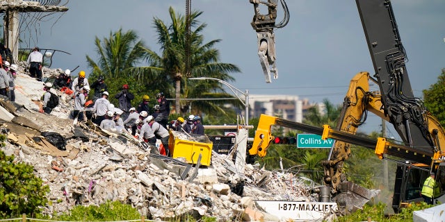 Many people are still unaccounted for after Thursday's fatal collapse. (AP)