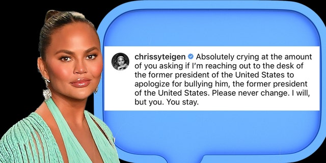 Chrissy Teigen implied that she would not reach out to Donald Trump after years of being a vocal critic.