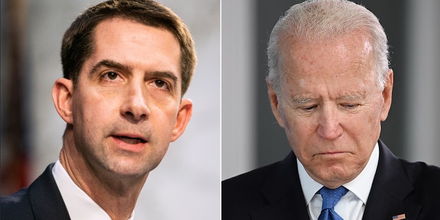 Senator Tom Cotton and President Biden
