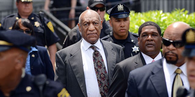 Actor and comedian Bill Cosby leaves the Montgomery County Courthouse in Norristown, Pa., after a preliminary hearing on sexual assault charges May 24, 2016.