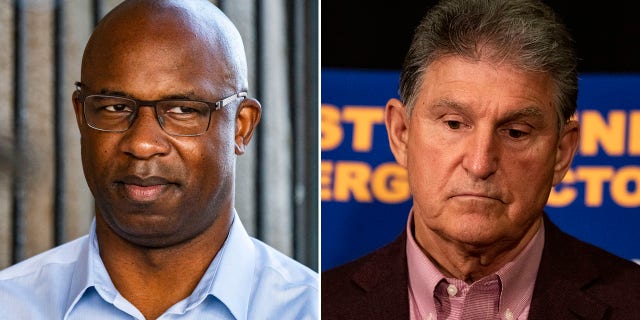 Jamaal Bowman and Joe Manchin