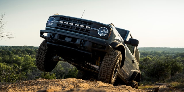An independent front suspension helps the Bronco stand apart from the Wrangler.
