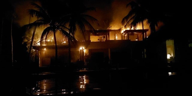 Casa Aramara suffered a fire on Tuesday night.