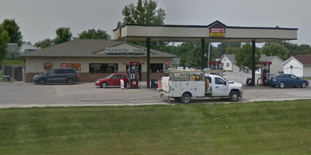 The Casey's store in Coggin, Iowa, where the shooting happened last night, police say. (Google Maps)