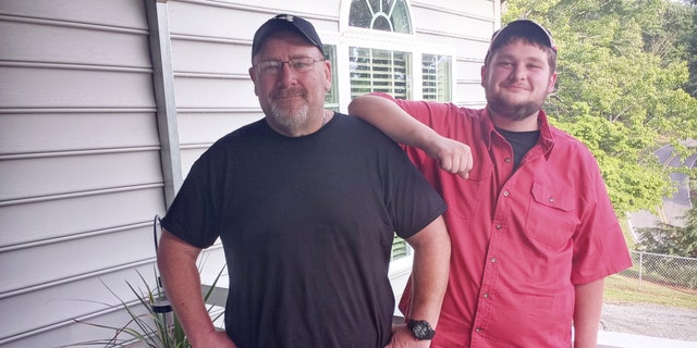 Jeff and Jason Moore from London, North Carolina, have lost a combined 295 pounds since last June. 