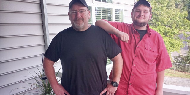 Jeff and Jason Moore from London, North Carolina, have lost a combined 295 pounds since last June. 