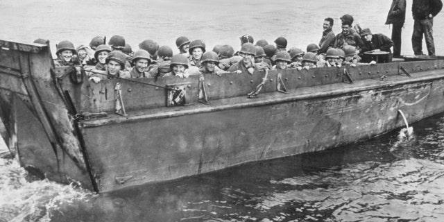 President Biden was slammed for tweeting about D-Day at 8:45 PM that day. (Photo by Keystone/Getty Images)