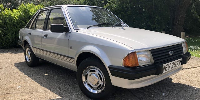 Princess Diana's 1981 Ford Escort had 83,000 miles on it at the time of the auction.