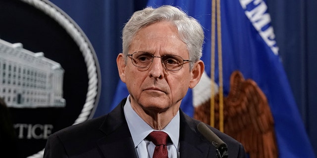 U.S. Attorney General Merrick Garland holds a news conference to announce that the Justice Department will file a lawsuit challenging a Georgia election law that imposes new limits on voting, at the Department of Justice in Washington, D.C., U.S., June 25, 2021. REUTERS/Ken Cedeno