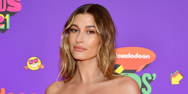 Hailey Baldwin shot down pregnancy speculation following a misleading message from Justin Bieber.  (Photo by)