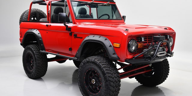 This 1977 Ford Bronco was originally customized for Kevin Hart.