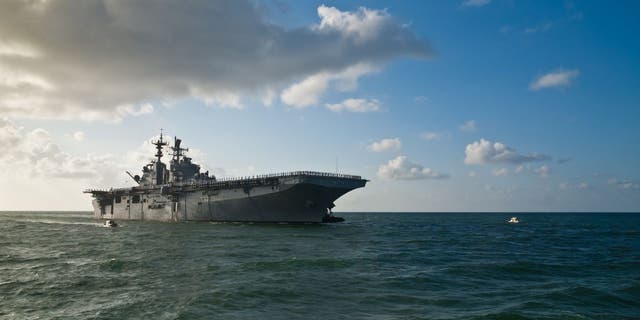 The U.S. Navy is looking to develop amphibious vessels that work in the sea and air, according to budget materials submitted for the fiscal year of 2022. (iStock)