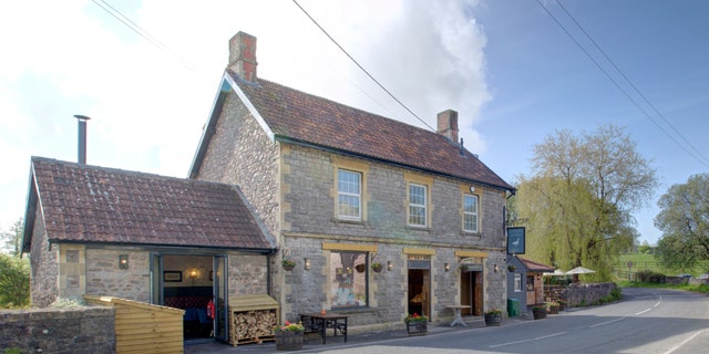 The Holcombe Farmshop and Kitchen building was built in the 1800s and has undergone several renovations over the years.