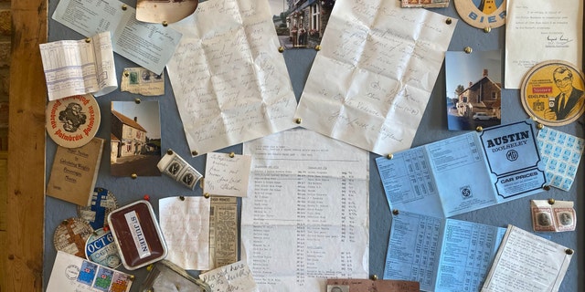 The owner of Holcombe Farmshop and Kitchen in Radstock, England, recently found a time capsule from 1973 on the wall of the pub.