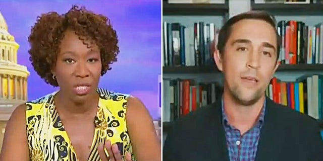 Chris Rufo appears on the liberal MSNBC's show, "The ReidOut, " in June 2021 to discuss critical race theory.
