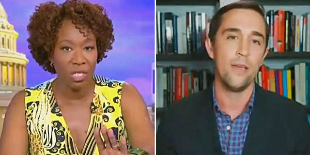Chris Rufo appears on the liberal MSNBC's show, "The ReidOut, " in June 2021 to discuss critical race theory.