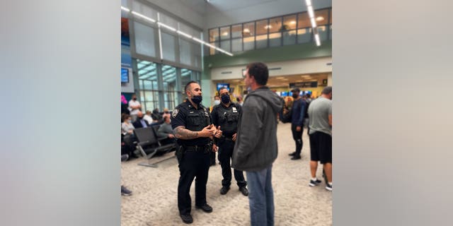 NYPD officers helped this autistic man from Florida who got lost in New York City make it back home to Florida safely.