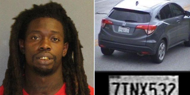 Othal Wallace and the vehicle he is believed to be driving (Daytona Beach Police)