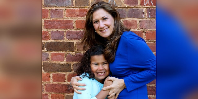 Maggie's List Virginia Chair Tina Ramirez and her daughter, Abigail.