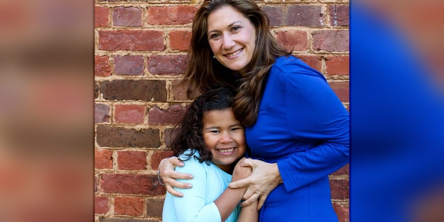 Maggie's List Virginia Chair Tina Ramirez and her daughter, Abigail.