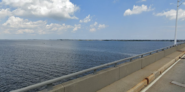The crash happened near the Route 37 bridge in Barnegat Bay. (Google Maps)