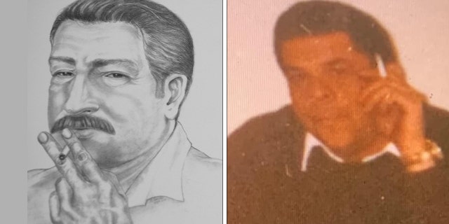 Left: This sketch, made available by the Bish family, shows the alleged abductor of Warren, Mass., lifeguard Molly Bish, was released during a news conference in Worcester, Mass., Monday March 19, 2001. Right: A photograph of her potential killer Frank Sumner released by the district attorney's office earlier this month. (AP Photo/Charles Krupa)/(Worcester County District Attorney's Office)