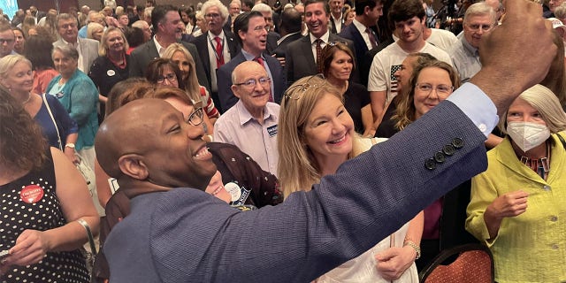 Sen. Tim Scott of South Carolina, the only Black Republican in the Senate and a rising star in the GOP, on June 28, 2021 launched his 2022 re-election campaign. 