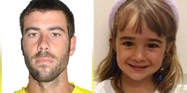 Tomás Antonio Gimeno allegedly drugged and killed his 6-year-old daughter Olivia Gimeno. (sosdesaparecidos.es)