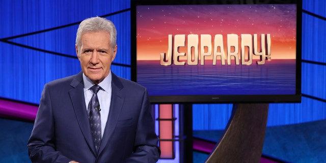This image released by "Jeopardy!" shows the late Alex Trebek, longtime host of the game show.