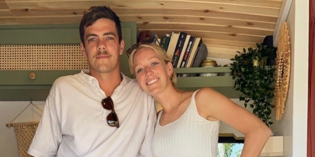 The Landheers said they plan to travel for a year as a way to figure out where they want to settle down and have kids. (SWNS)