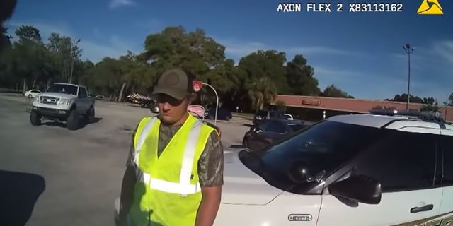 Gordon denied involvement in the incident until deputies showed him a surveillance image of his car.