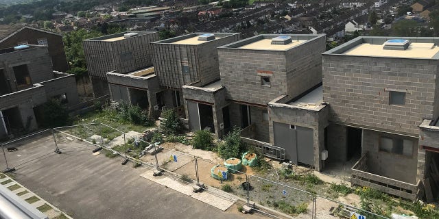 Mark Phillips and his wife Lucia bought the newly built home to get away from the city life of London and moved in while many of the other houses in the area were still under construction.