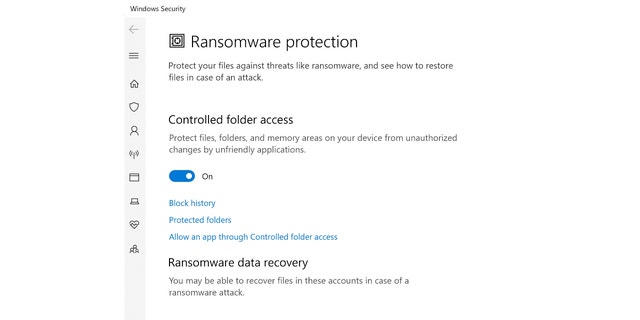 It’s not widely known to consumers and small business users that Microsoft offers built-in ransomware protection.