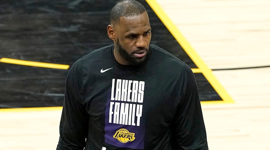 LeBron James Leaves Lakers Bench Early Amid Blowout Loss To Suns ...