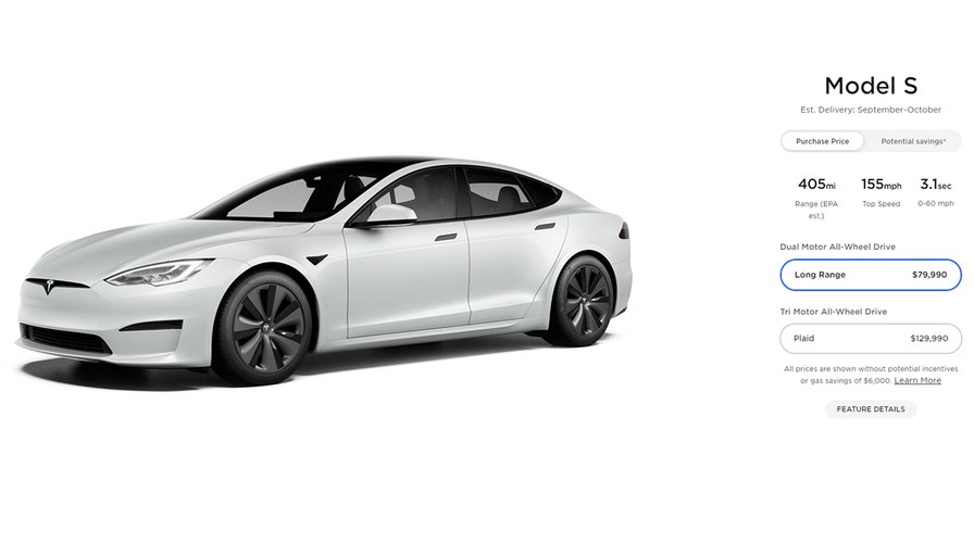 Tesla Model S Plaid debuts