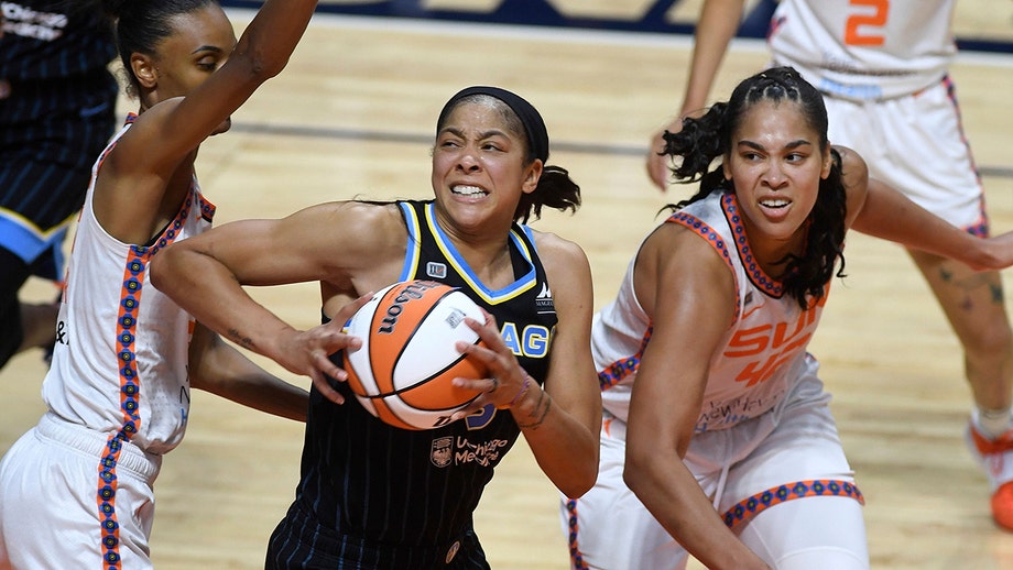 WNBA's Candace Parker becomes first female cover athlete in NBA2K history