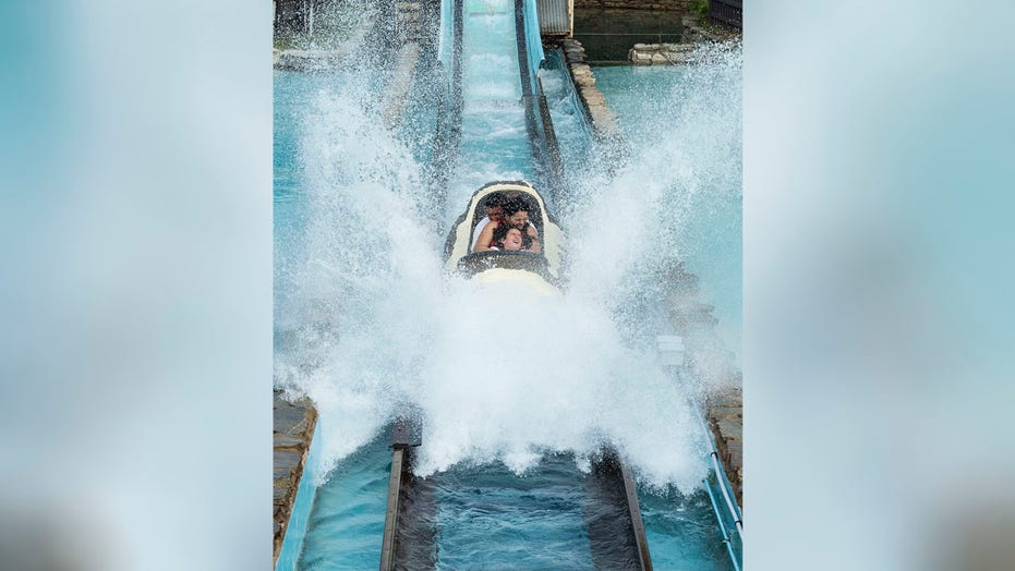 Video of Six Flags log flume accident aftermath appears to show damaged track