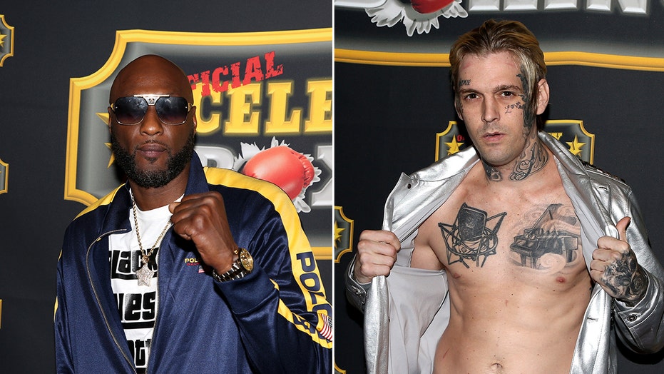 Lamar Odom Knocks Out ron Carter In Celebrity Boxing Match Fox News